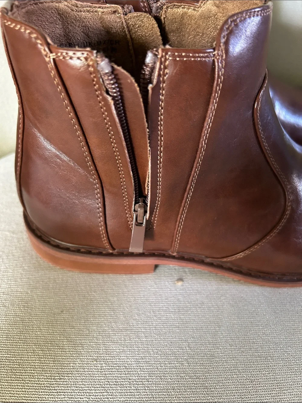 Unlisted Men's Chukka Boots - Rich Brown Leather